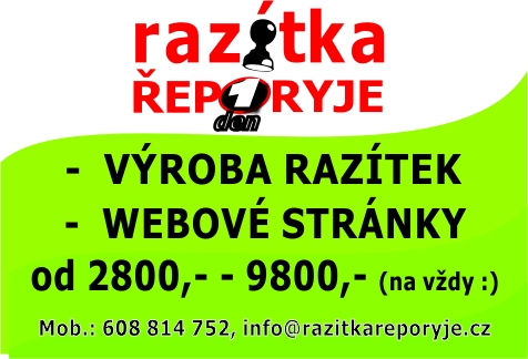 Výroba razítek se zvětšila o tvorbu webových stránek v Řeporyjích.